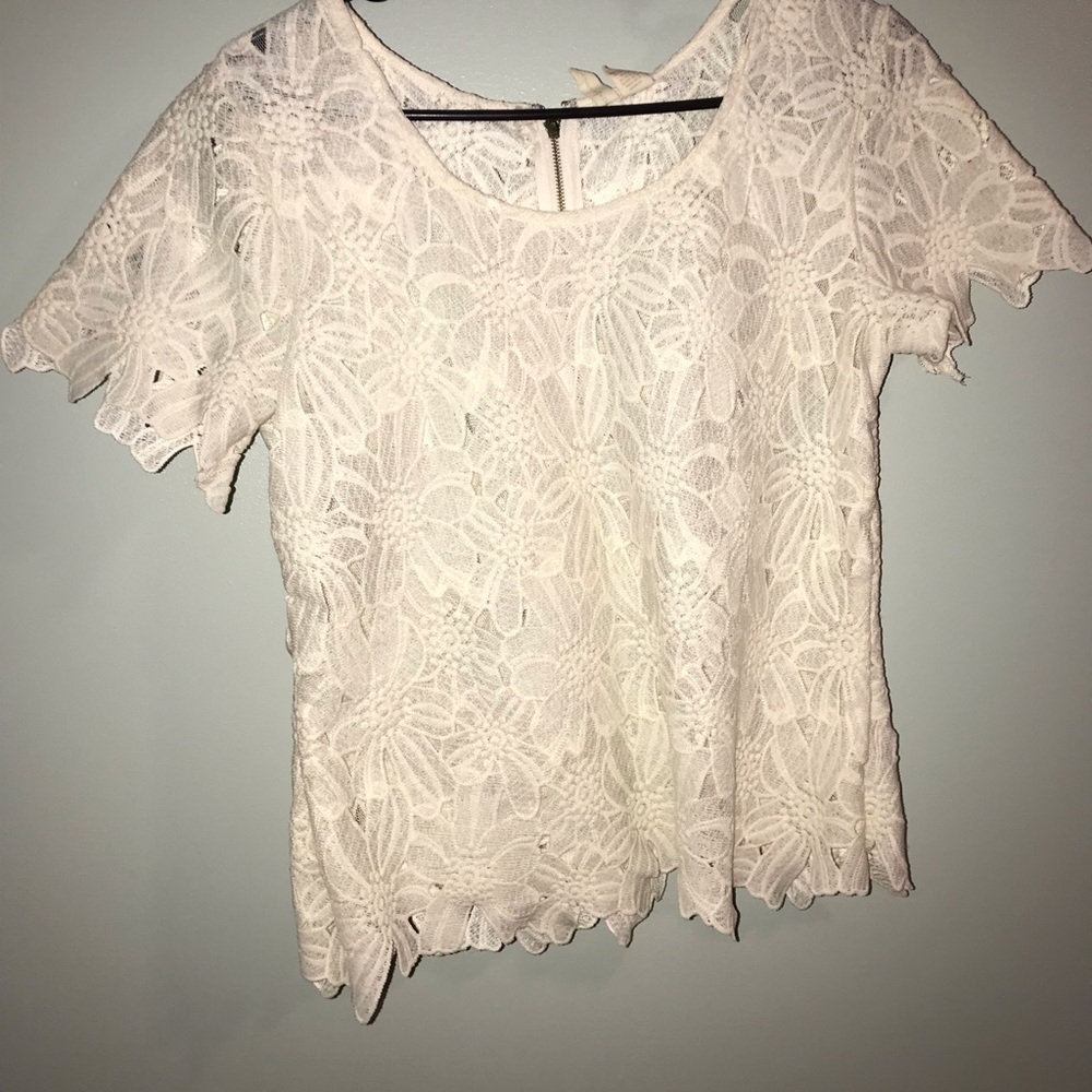 Sheer dress shirt